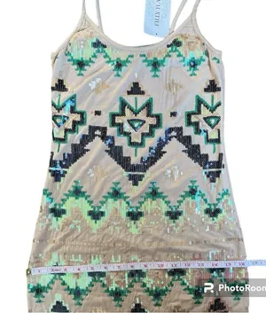 Filly Flair Sequin Sleeveless Dress thumbnail 8