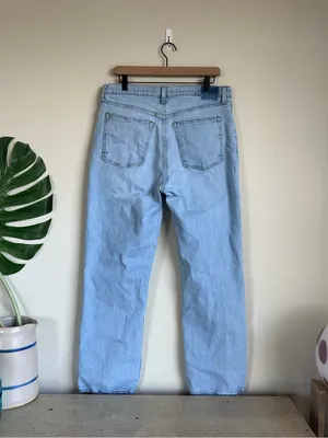 Abercrombie & Fitch The 90’s Straight Ultra High Rise Jeans thumbnail 3