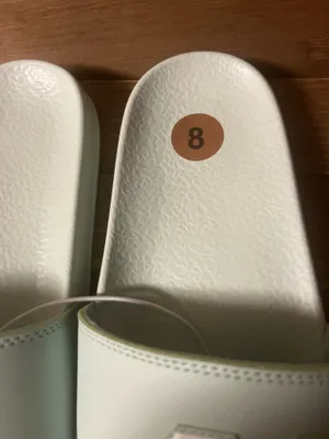 NEW New Balance Mint Green Slide Sandals with White Logo women's size 8 thumbnail 3