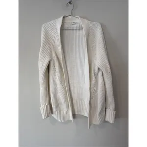 Abercrombie & Fitch Chunky Knit Open Cardigan Sweater Women's Size Small 2727 thumbnail 2