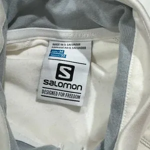 Salomon Sense Running White Athletic Jacket Women’s Medium thumbnail 3
