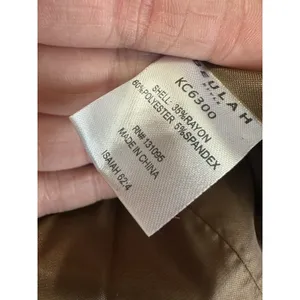 NWT Beulah Style Love, Quin Navaeh Camel Blazer Jacket‎ Size S Princess Seams thumbnail 8
