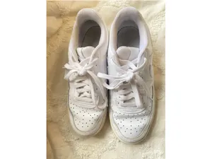 Nike Court Vision Low White Leather Sneakers Streetwear Quiet Luxury Old Money 8 thumbnail 5