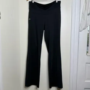 FREE w/ any purchase Black Under Armour Yoga Workout Pants Size Large 34” inseam thumbnail 1