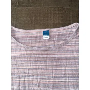 Old‎ Navy Women's Luxe Pastel Stripped Short Sleeve Tee Size Large thumbnail 2