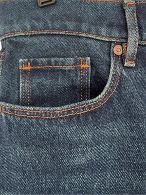 LOFT The Barrel Jeans Size 8/29 Dark Wash High Rise Barrel Leg Horseshoe Denim thumbnail 9
