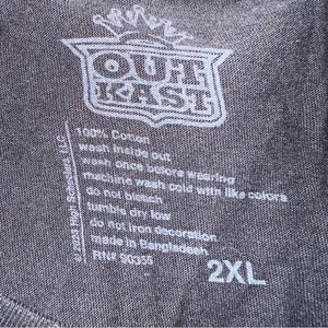 Outkast Atliens Graphic T-Shirt Women's 2XL‎ Black Andre 3000 Big Boy ATL Rap thumbnail 4