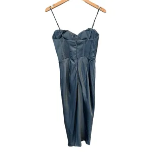 NEW HOUSE OF CB Myrna Satin Corset Dress Size Small thumbnail 9