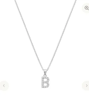 M Jewelers Initial “B” Necklace thumbnail 1