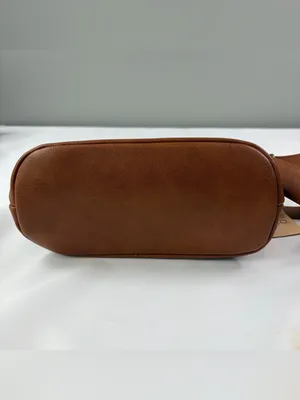 FRYE AND CO Brown Shoulder Bag Zip Closeure Adjustable/Detachable Strap thumbnail 7