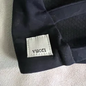 🖤 Vuori Strappy Sports Bra Black Camo Medium Yoga Workout Bra VW104 thumbnail 3