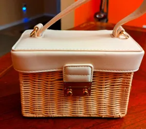 Zara Weaved Mini Bag thumbnail 1