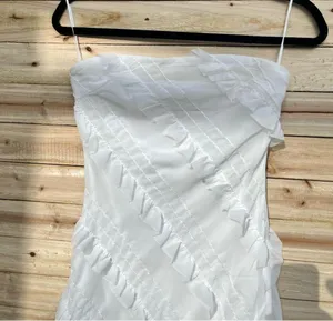 Princess Polly White Sleeveless Mini Dress thumbnail 2
