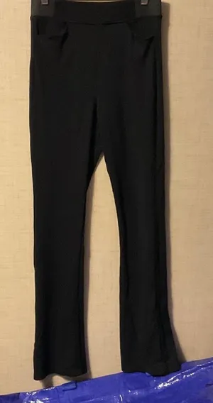 a new day Black Track Pants thumbnail 1