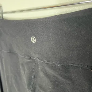 Lululemon Wunder Under Pant Reversible Black / Transition Fall 12 Quilt 30 sz 8 thumbnail 9