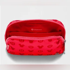 Lululemon Disney NWT Everywhere Belt Bag 1L Mickey Logo Print Graphic Pink thumbnail 2