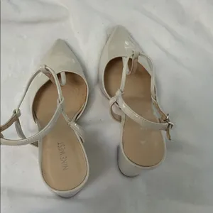 Nine West Cream Strappy Sandals thumbnail 5