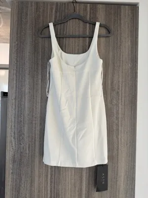 ASTR The Label White Mini Summer Dress thumbnail 5