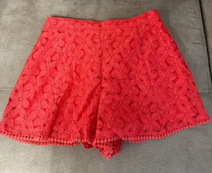 Hollister Red Lace Shorts thumbnail 1