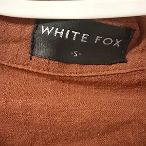 White Fox Boutique not so subtle mini dress buttoned dip dyed brown western S thumbnail 6