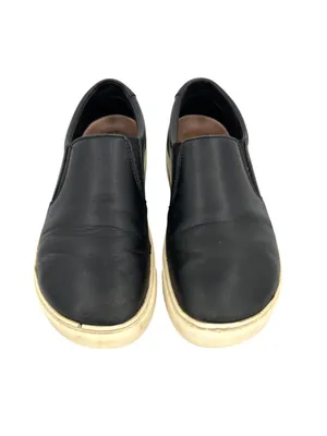 Birkenstock Oswego Black Leather Slip-On Shoes Smart Casual Size 38 EU 7-7.5 US thumbnail 3