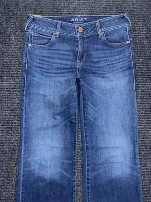 Ariat Women's Kelsea Trouser Mid Rise Stretch Wide Leg Jeans 29 R 10027695 EUC thumbnail 3