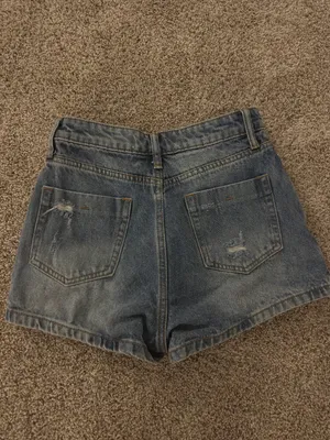 Revolve Denim Mini Skort thumbnail 4