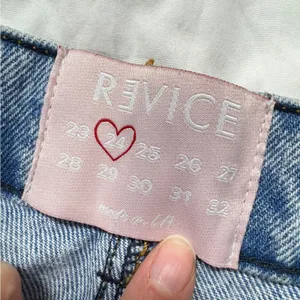 Revice Denim Blue Acid Wash Straight Leg Jeans Womens 24 High Rise Button Fly Casual thumbnail 9