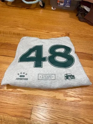 Land Rover Pacsun grey oversized zip-up thumbnail 5