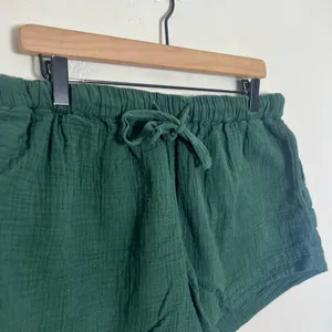 THE GREAT- The Gauze Bonfire Shorts Dark Forest Size S thumbnail 3