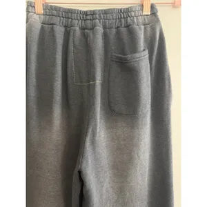 Aviator Nation Wide Leg Parrot Pocket Pants Faded Smoke Women's Size Medium thumbnail 9