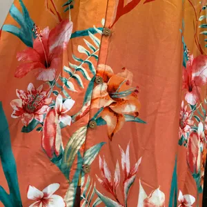 Arula Tropical Print Midi Slip Dress thumbnail 4