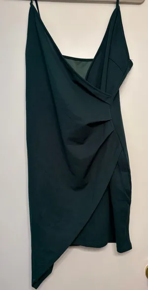 SheIn Asymmetrical wrap dress thumbnail 3