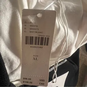 Daily Practice Anthropologie Women's Size XL Kick Back Pleated Mini Skirt White thumbnail 8