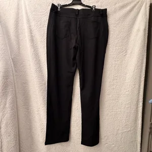 NWT Women's Black Stretch Slacks | Black Stretch Work Pants | Size XL (34”) thumbnail 8