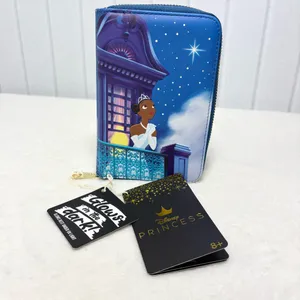 Loungefly Disney‎ Princess and The Frog 15th Anniversary Zip Around Wallet thumbnail 3