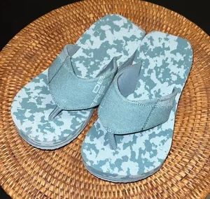 Deckers Lab Ko-Z Flip Flop Sandals Blue Camo 1131000 Womens‎ 6 Mens 5 thumbnail 1