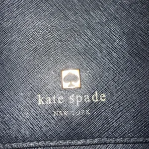 KATE‎ SPADE Staci Medium Flap Crossbody Bag Black With Gold Chain 10” x 7” thumbnail 3