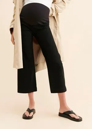 Maeve by Anthropologie Maternity Colette Pull-On Pants Women’s 10M Black thumbnail 1