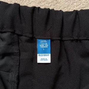 New Old Navy Extra High Rise Taylor Wide Leg Trousers Pants Black Size Large thumbnail 10