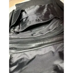 Vintage Totes‎ Shoulder Bag Purse Black 90s Pockets Zip Adjustable Travel 90s thumbnail 11