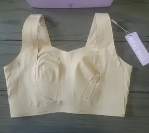 Real Will bra NWT size M medium. Women's Seamless Comfort Bra in Beige thumbnail 1