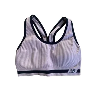 New balance size medium sports bra pink thumbnail 1