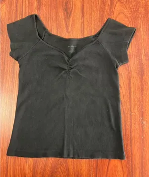 Brandy Melville Black “Mabel” top thumbnail 1