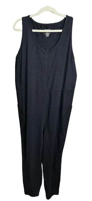 Torrid Active 3 Black Jumpsuit with Pockets EUC Size 3 thumbnail 1