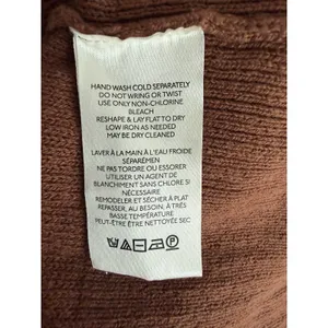 Free People We the Free Oversized Knit Cardigan Brown Women's Size Medium thumbnail 12