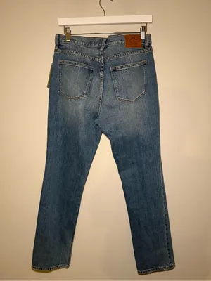 NWT Lauren Ralph Lauren Blue Straight-Leg Jeans Women’s 8 thumbnail 6