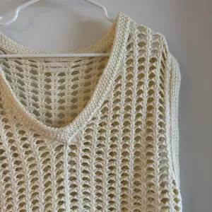 By Together Cream Knit Sleeveless Top thumbnail 2