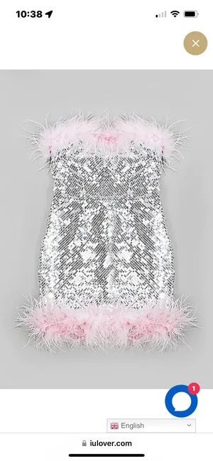 Mew Mews Sequin Mini Dress thumbnail 3