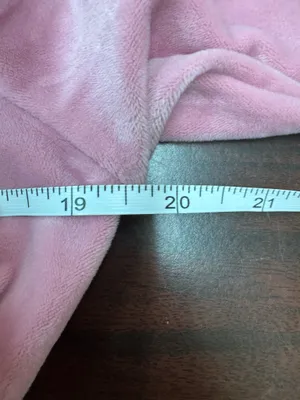 Juicy Couture Pink Velour Full Zip Cropped Jacket with Hood Size Large thumbnail 6